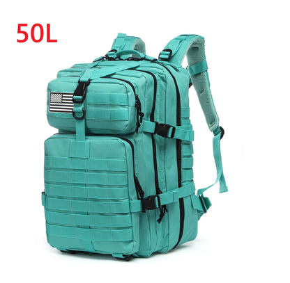 25L/50L 1000D Nylon Waterproof Trekking Fishing Hunting Bag Backpack Outdoor Rucksacks Tactical Sports Camping Hiking