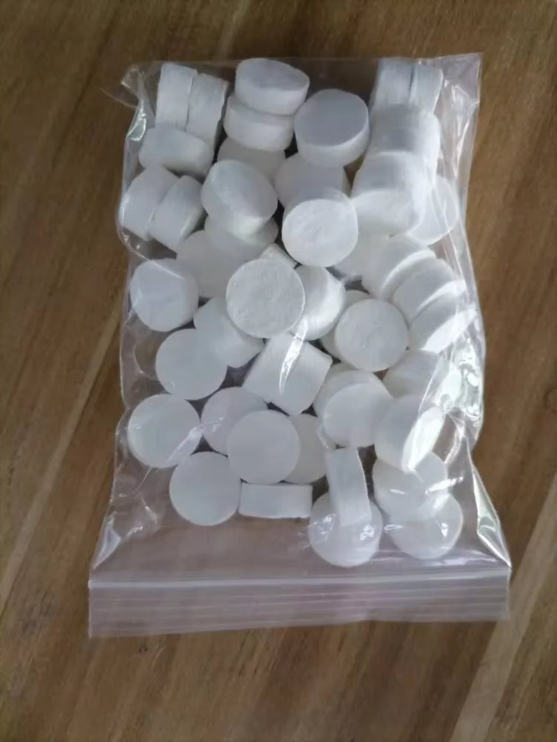 50Pcs Disposable Compressed Towel Coin Tissue Travel Portable Mini Compressed Towel for Outdoor Travel BBQ Camping Face Wipes