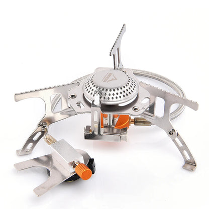 Camping Gas Stove Outdoor Tourist Burner Strong Fire Heater Tourism Cooker Survival Furnace Supplies Equipment Picnic