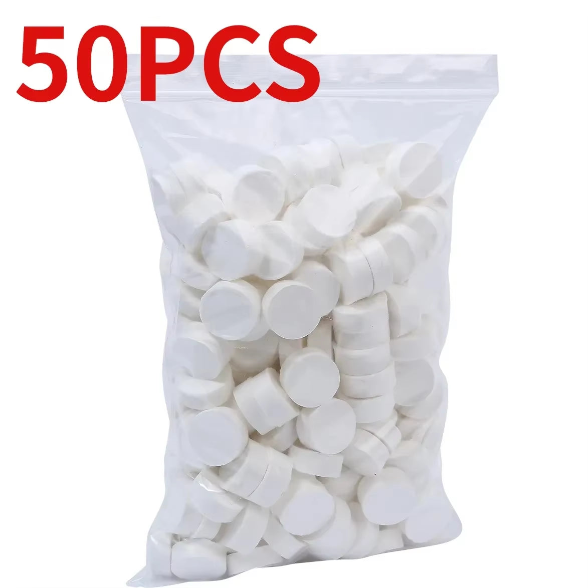 50Pcs Disposable Compressed Towel Coin Tissue Travel Portable Mini Compressed Towel for Outdoor Travel BBQ Camping Face Wipes
