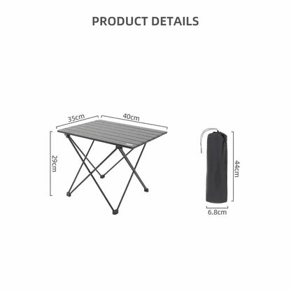 Outdoor Camping Folding Table Party Picnic BBQ Portable Foldable Desk High Strength Ultralight Aluminium Portable Table