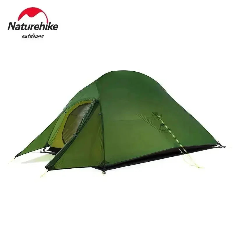 Cloud up 1 2 3 Tent Ultralight Camping Tent Double Layer Waterproof Tent Outdoor Hiking Backpacking Tent with Mat