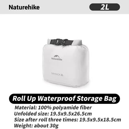 2L/4L/8L Compression Bag Swimming Waterproof Dry Bag Expend Small Lighweight Dry Bag for Kayaking Fishing Rafting